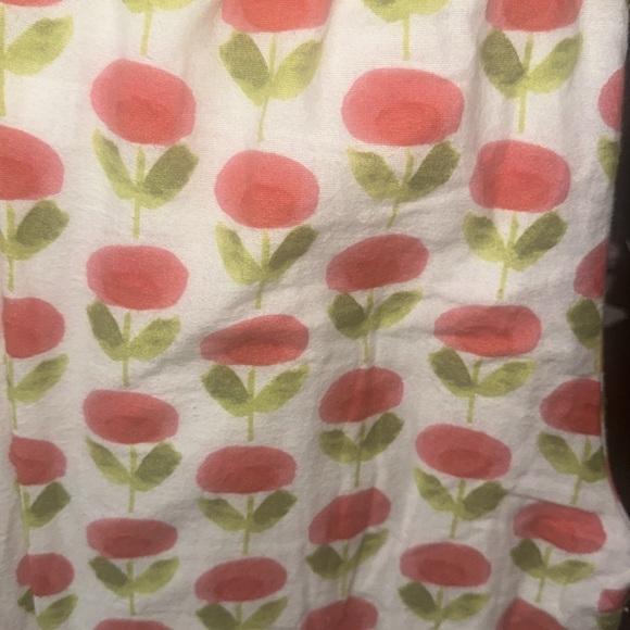 Garnet Hill Made in Poland with German organic cotton  2 pieces robe and pants - Picture 5 of 10